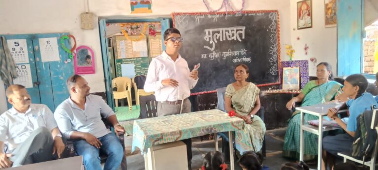 नक्षी येथील जि. प. शाळेत संगीतावर मार्गदर्शनपर चर्चासत्र संपन्न