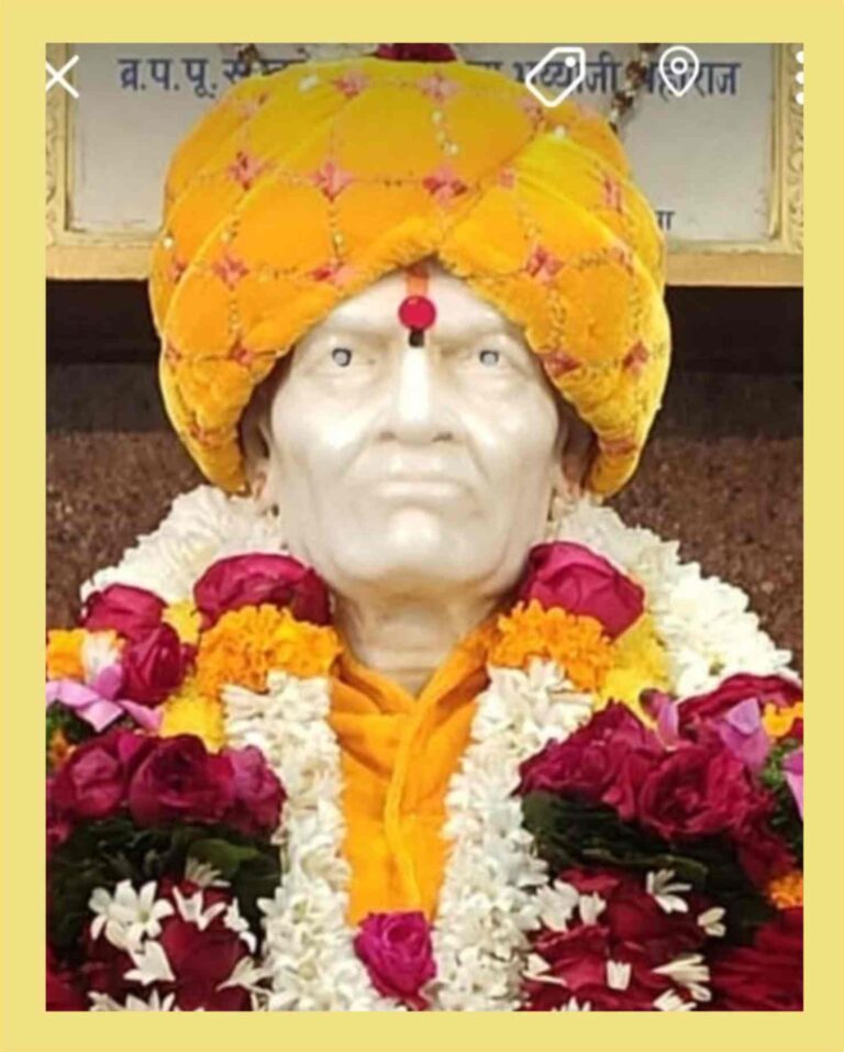 परम पूजनीय भैय्याजी महाराज यांचा पुण्यतिथी महोत्सव 12 एप्रिल रोजी