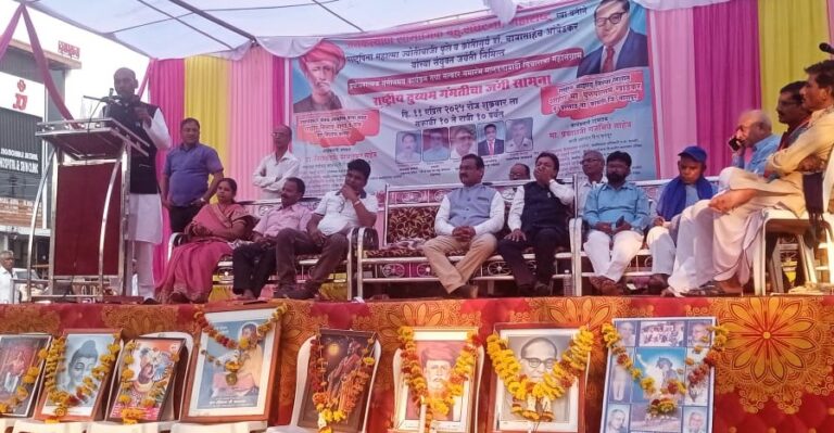 जनकल्याण सामाजिक बहु. संघटनेच्या वतीने महामानवाचा संयुक्त जयंती सोहळा