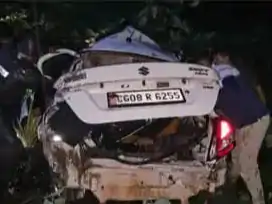 Fierce Road Accident : गोंदियात भीषण कार अपघात