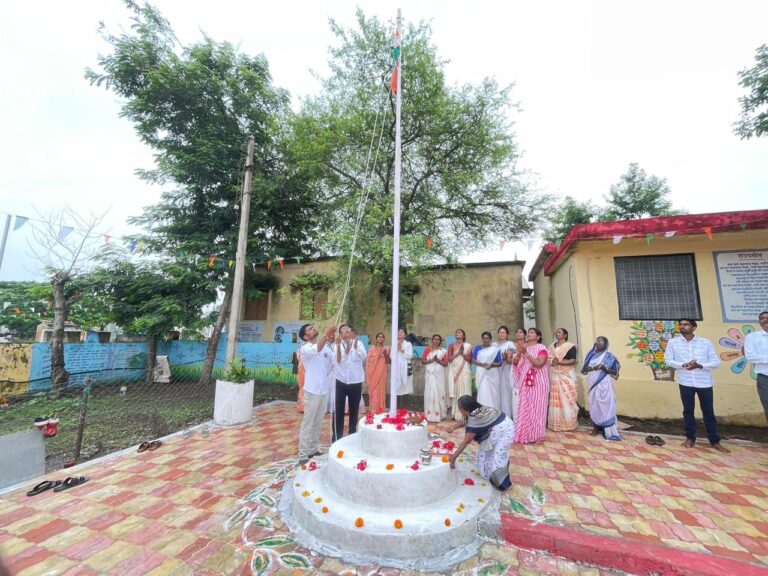 जि. प. उच्च प्राथमिक शाळा तिडंगी येथे 79 वा स्वातंत्र्यदिन संपन्न