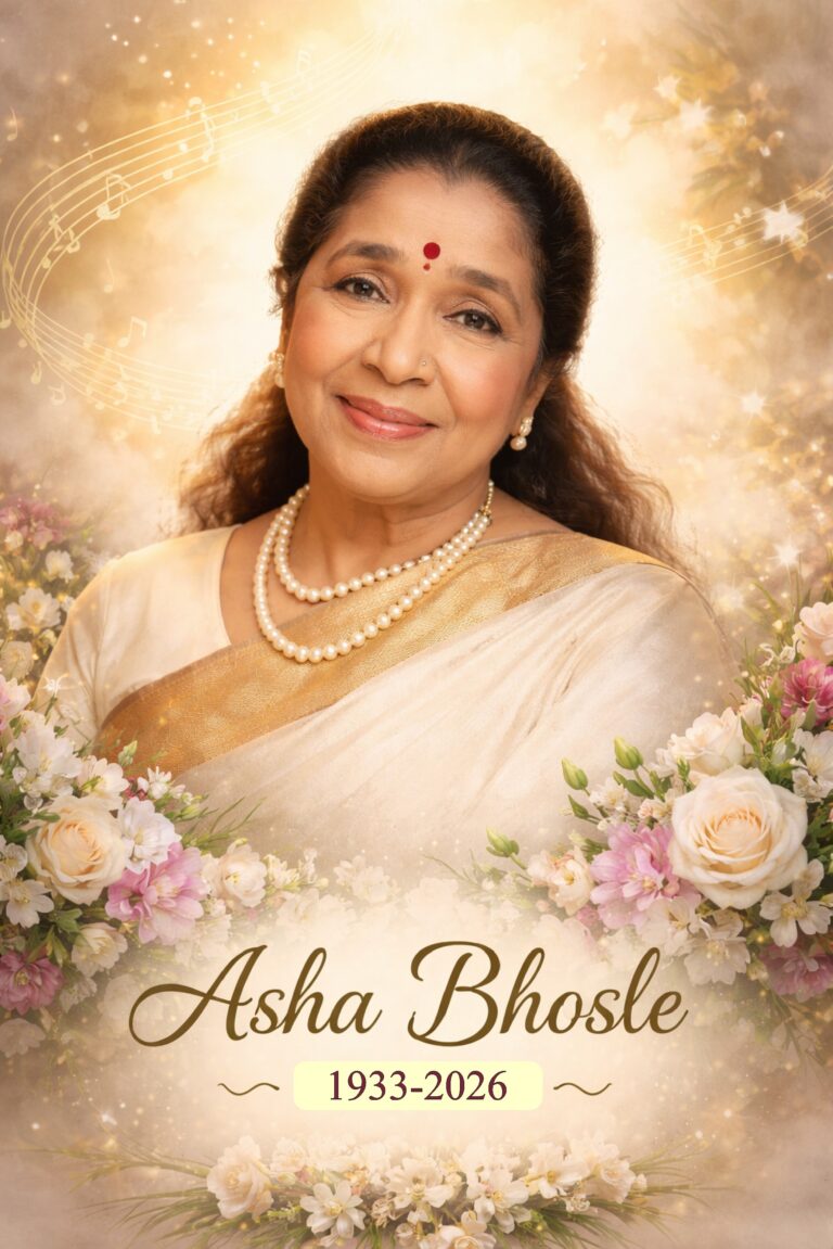 ज्येष्ठ गायिका Asha Bhosle यांचे निधन