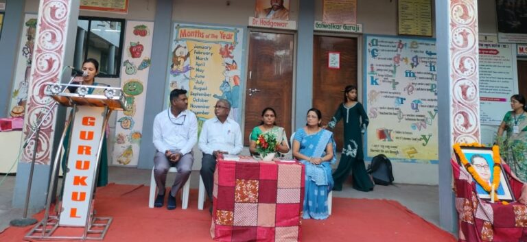 गुरुकुल पब्लिक स्कूलमध्ये डॉ. बाबासाहेब आंबेडकर जयंती उत्साहात साजरी
